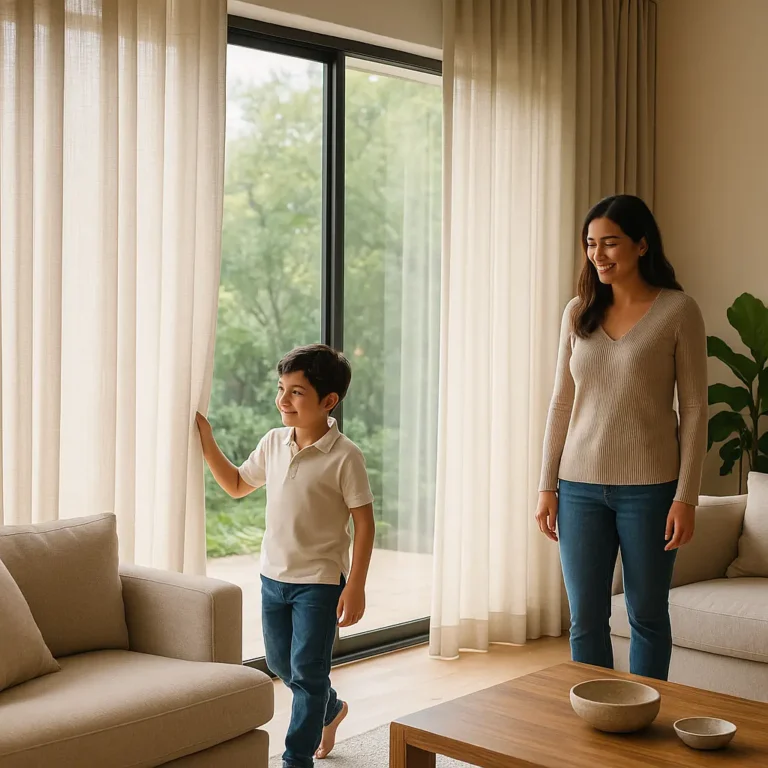 Cortinas Zona Esmeralda, Atizapán de Zaragoza: sala moderna | Interambientes