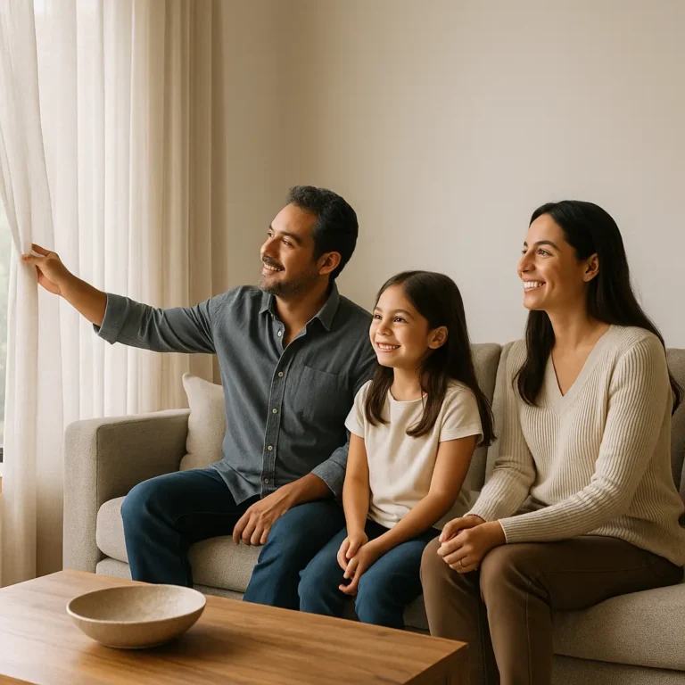 Cortinas en Bejero-San Mateo Tlaltenango, Cuajimalpa sala moderna | Interambientes