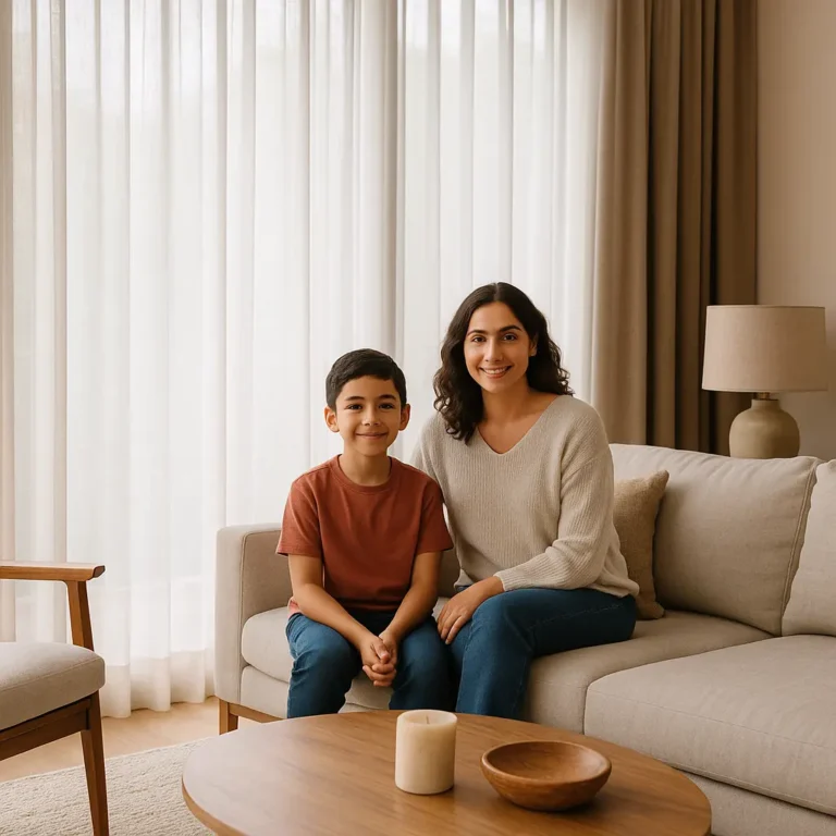 cortinas en Condesa, Cuauhtémoc, Ciudad de México sala luminosa | Interambientes