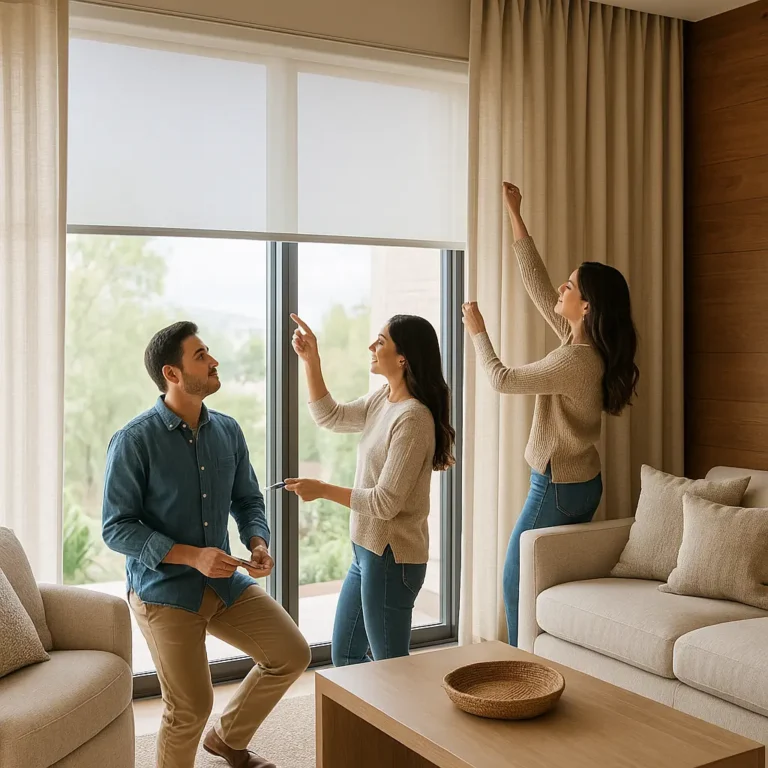 cortinas Atizapán de Zaragoza Mayorazgos de los Gigantes sala luminosa | Interambientes