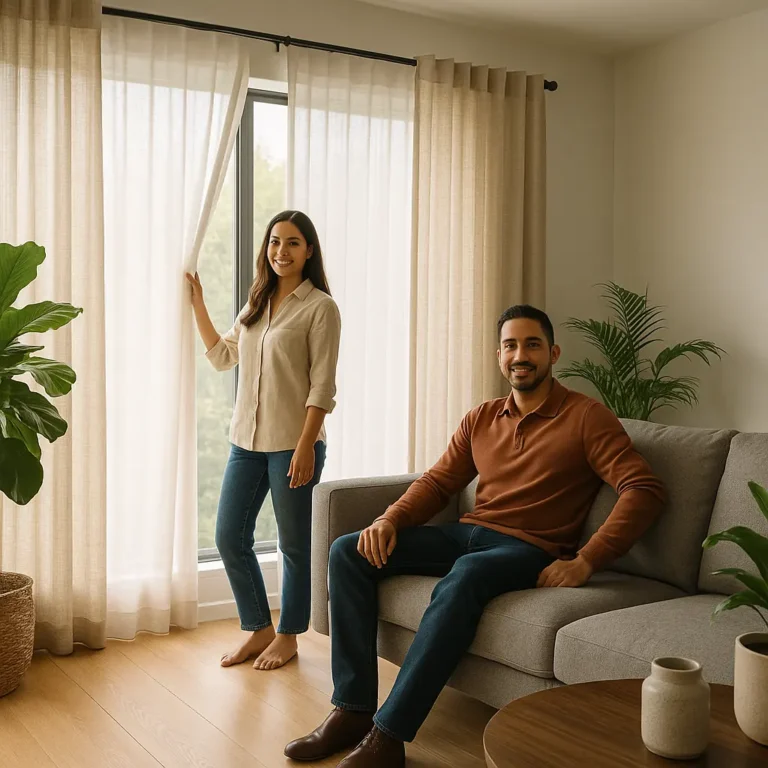 Cortinas en Santa Mónica, Tlalnepantla de Baz sala luminosa | Interambientes