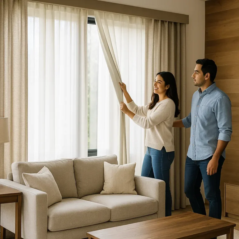 cortinas Valle Escondido Atizapán de Zaragoza sala luminosa | Interambientes